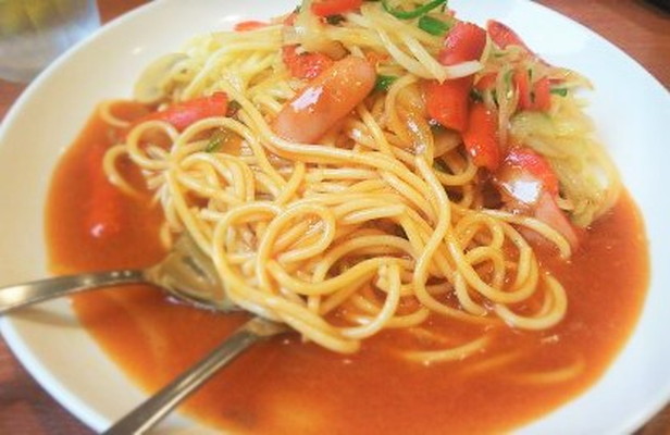 あんかけスパゲッティFor bean jam Spaghetti