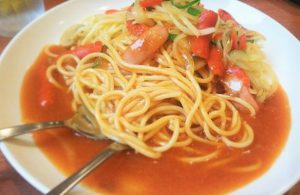 あんかけスパゲッティ